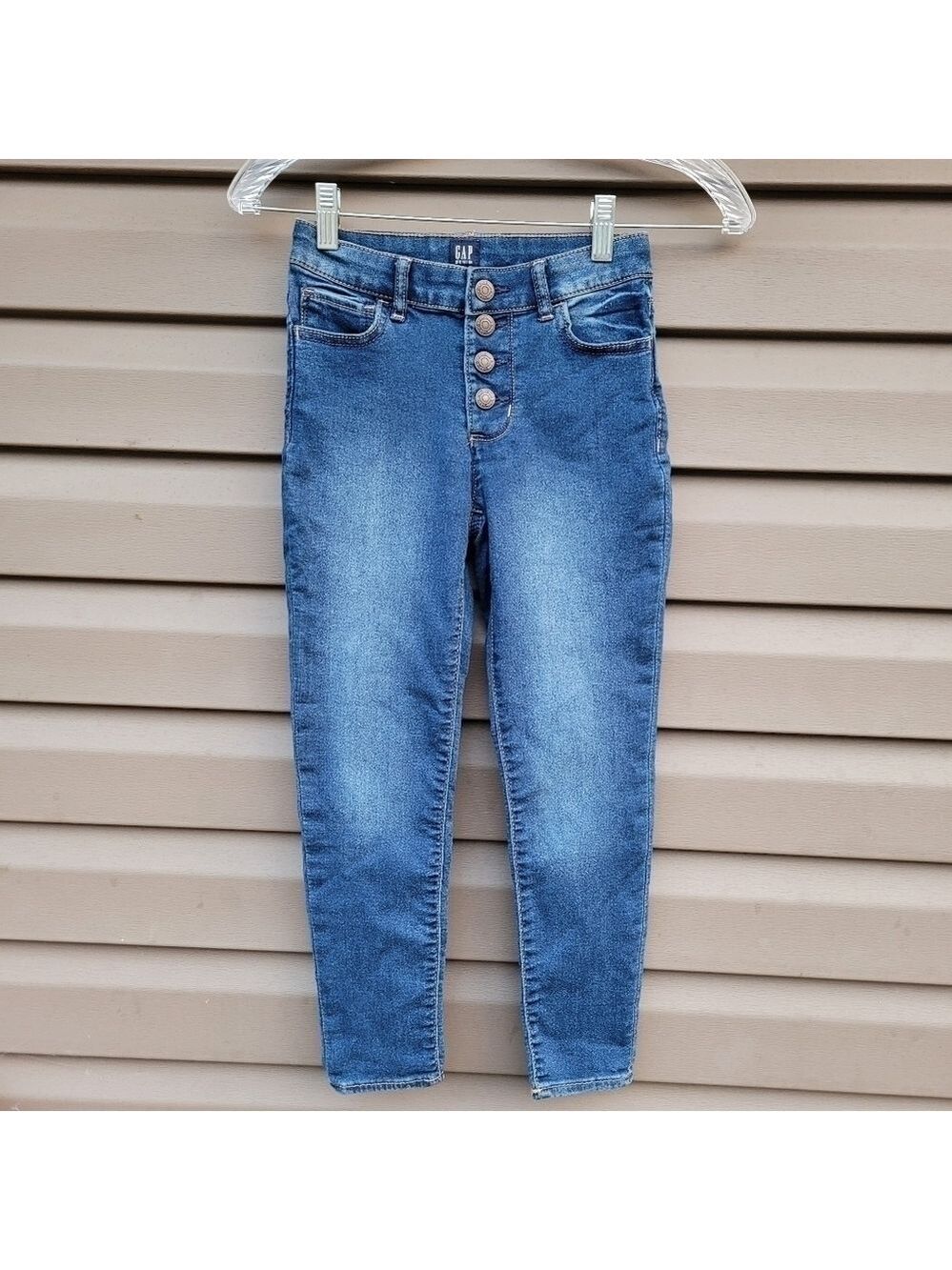 GAP Girls Regular Stretch High-Rise Jeggings
